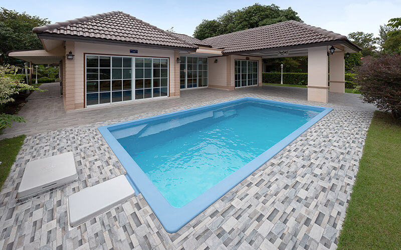 Fiberglass pool