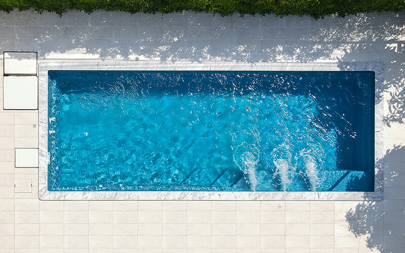 Fiberglass pool