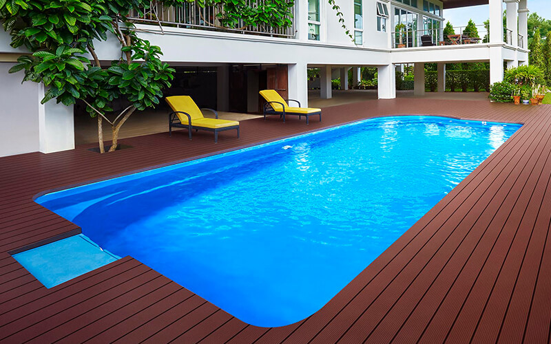 Fiberglass pool