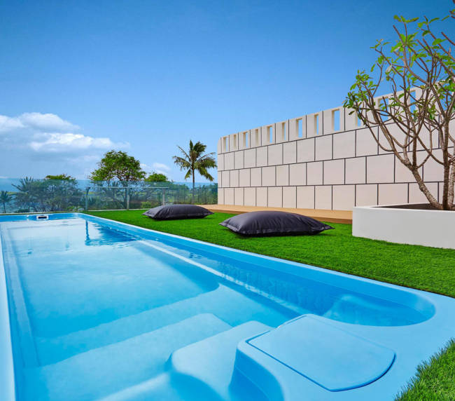 Fiberglass pool