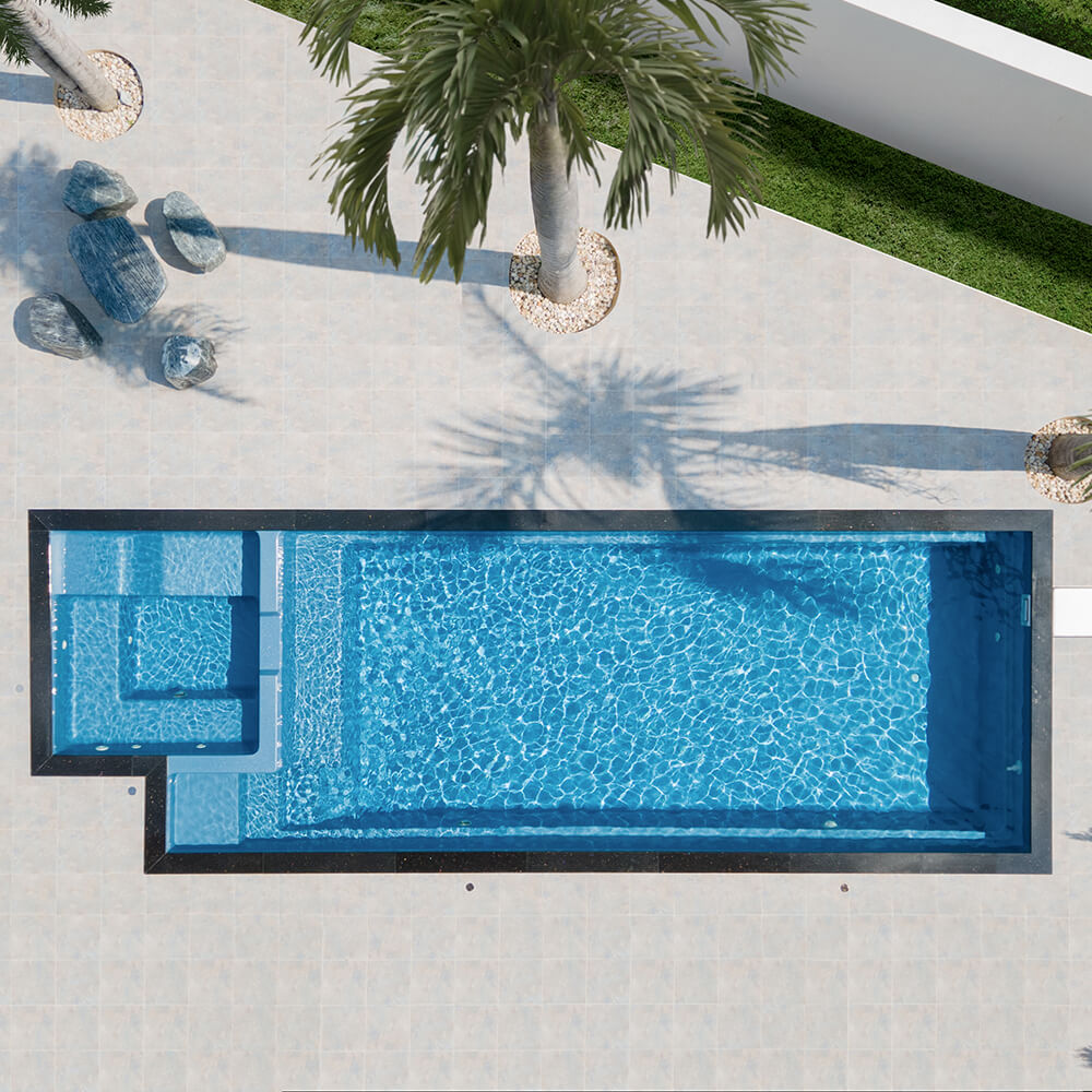 Fiberglass pool