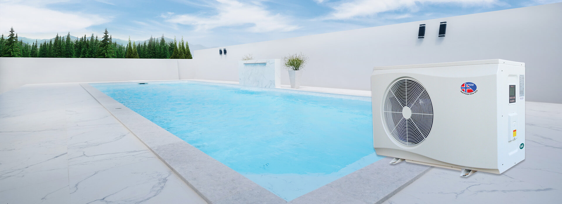 Pool Heat Pumps suitable for most residential pool and spa