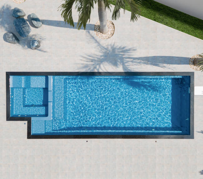 Swimming Pool - Family Pool - Fiberglass pool – Cardio pool