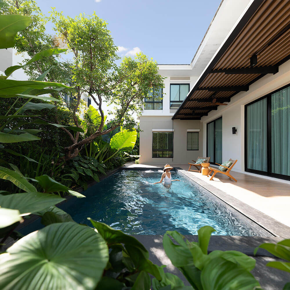 บริการออกแบบและสร้างสระว่ายน้ำ iP Da Vinci Pool สระว่ายน้ำระดับพรีเมียม