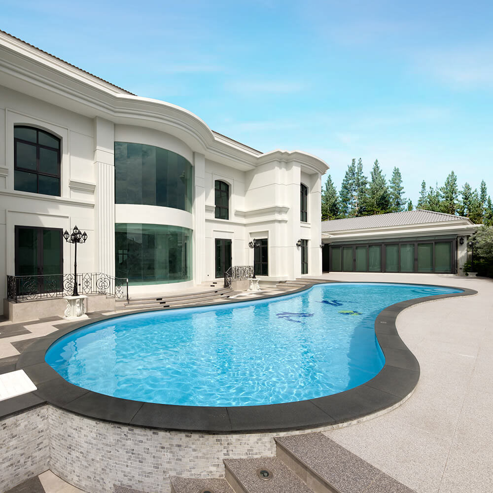 บริการออกแบบและสร้างสระว่ายน้ำ iP Smart Pool สระคอนกรีตผนังสำเร็จ