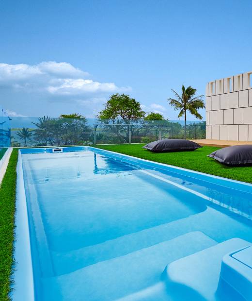 Fiberglass pool